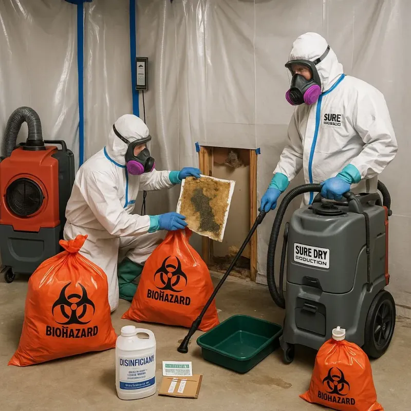 Contaminated Water Handling Protocols process in Redwood, TX