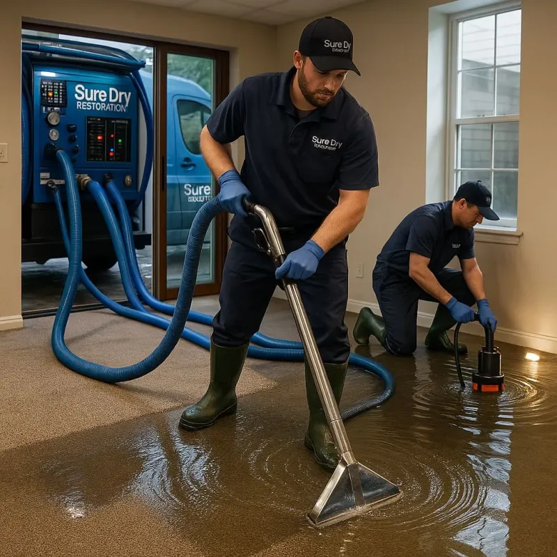 Water Extraction and Removal process in Redwood, TX